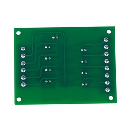 4 Bit Optocoupler Isolator Module,PLC Signal Level Voltage Converter Board Module (3.3V to 24V)
