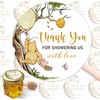 Kwtzkuo® 80pcs Winnie Thank You Stickers Seal Sticker Honey Jar