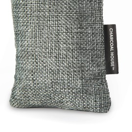 Charcoal House Premium Charcoal Bags (2 x 75g) for Odor Elimination and Fresh Air - Ideal for Home, Closets, Fridge, Car - Odor Absorber, Deodorizer, Air Purifier Bags