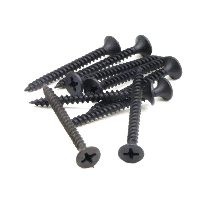 IMScrews 200pcs #6x1-1/2" Flat Head Phillips Drywall Screws Fine Thread