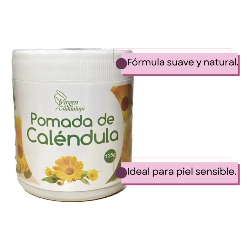 Pomada De Caléndula 125 Gr 100% Natural Caléndula