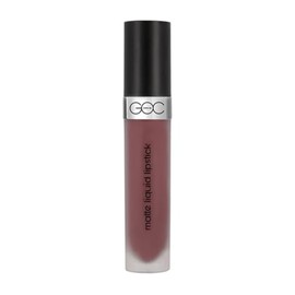 GOC, Labial liquido matte, Matte Liquid Lipstick, Resistente al agua, Larga Duración, No Reseca los labios ni cuartea, Sin manchas, Color Happy Mocha, GMLC11