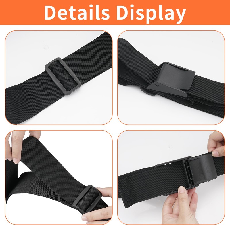 2 Pack Stroller Seat Adjustment Strap Universal Upright Stroller Seat