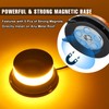 I LITTON 2-in-1 Amber Beacon Lights, 16 Modes, 90 LEDs