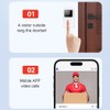 BEALIFE Doorbell with Camera Wireless High-Definition Infrared Night Forvision Automatic