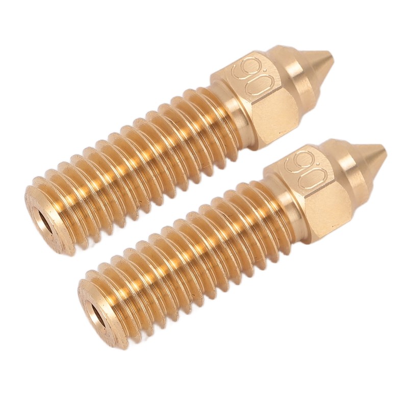 10pcs 3D Printer Extruder Brass Nozzles High Temperature Resistance Wear