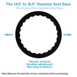 STFALI Set of 2 Protective Caps for Bar Stool Chair Legs, Bar Chair Leg Floor Protectors, Pads Bottom Protect Floor, Suitable for Chair Base from 36.8 cm to 42 cm