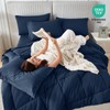 Sasttie Oversized King Comforter Set, 7 Pieces Extra Large Bed