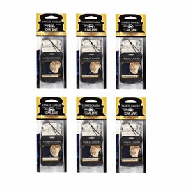 Yankee Candle Car Jar Hanging Air Freshener MidSummer's Night Scent (Pack of 6)