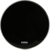 Evans Resonant 22 inch Black Bass Drumhead and PB2 Double