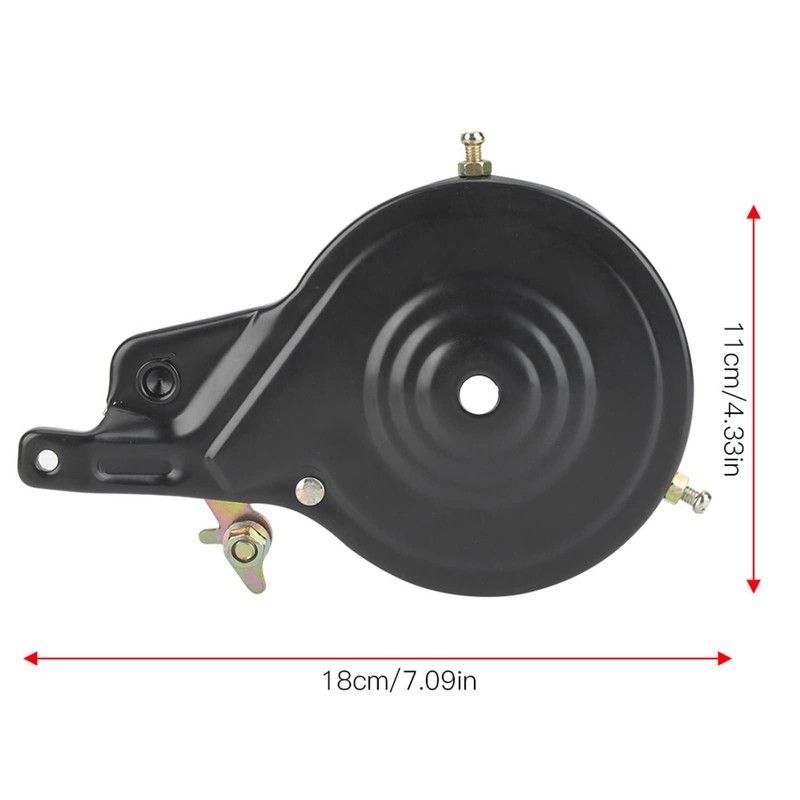 Rear Band Drum Brake Assembly, Universal Steel Bicycle Brake Modification