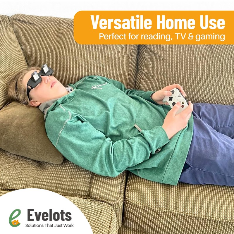 Evelots Laying Down Reading Glasses - High Definition Lazy Bed