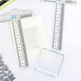 6" Clear Acrylic T-Square Ruler, Drafting T Square, Drafting Tools, T Ruler Transparent Crafting and Drafting Graduated T-Ruler Inch Metric T-Square Measuring Scale Rule
