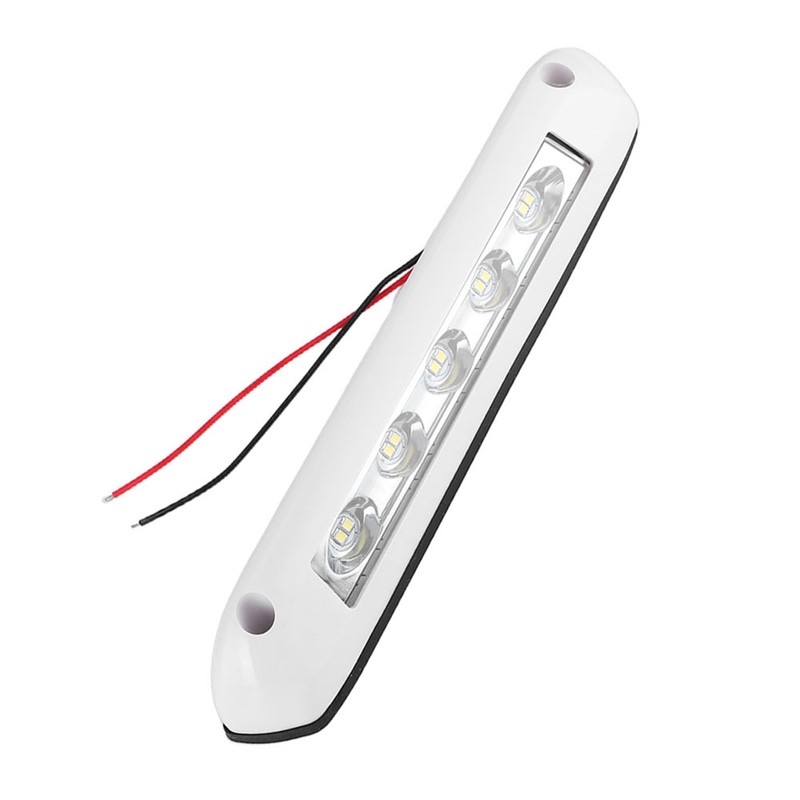 12V/24V RV LED Light Universal 8W Waterproof Awning Porch Lamp