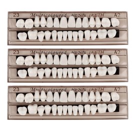 Künstliche Zähne, 3 Stück, künstliche Zähne, natürliche Zähne, Zähne, Zahnharz, künstliche Zahnpflege, Zahnpflege, Kosmetik, Lächeln, Zähne