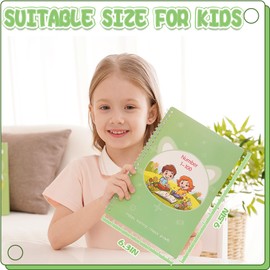 Reusable Grooved Handwriting Workbooks,Magic Copybook,Magic Writing Practice copy books, to help children improve their handwriting ink Practice Age 3-8 ​Calligraphy for kids(Character edition)