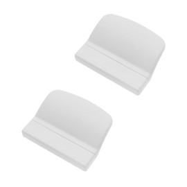 The Lord of the Tools Balcony Door Handle Shell Handle Patio Door Handle Mounting Length 70 mm for Balcony Door Sliding Door White Pack of 2