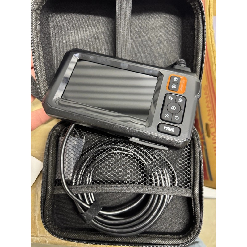 Daxiongmao Endoscope Camera with Light, Borescope Camera with 4.3" IPS