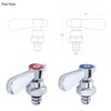Faucet Repair Kit with Handles and Stems for Wall Mount