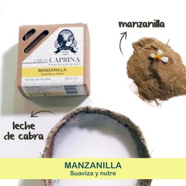 Jabón Caprina con Manzanilla Suaviza y Nutre P/Sensible 90g