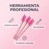 200 Piezas Cepillo Para Pestañas y Cejas, Varillas de Rímel