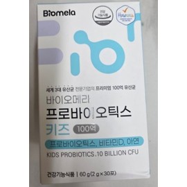 Biomera Probiotics Kids 2g 30 packets, 1 unit I agree to the use of my personal information. / 바이오메라 프로바이오틱스 키즈 2g 30포, 1개 개인정보 활용에 동의합니다.