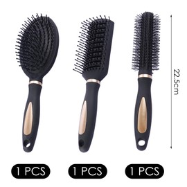 3 Pieces Of Curly Hair Comb, Air Cushion Massage Comb, Hair Styling Tools, Plastic Hair Comb.