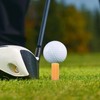 Agatige Golf Tees 80mm Rubber Golf Tees Holder for Driving