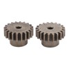 2Pcs RC Motor Gear Set Easy to Install M0.6 20T
