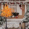 Lighted Maple Tree 7FT 208 LED Artificial Fall Tree for