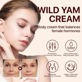 Crema Natural de Ñame Silvestre Elaimei para Rostro