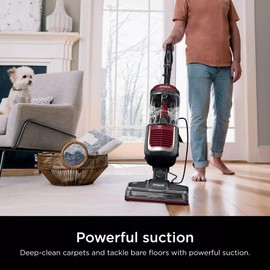SHARK NV181 Navigator Swivel Pro Upright Vacuum with HEPA Filtration, Bagless, Swivel Steering, Multi-Surface Cleaning, Perfect for Pets (Renewed)