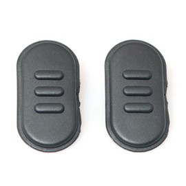 RLECS 2PCS Walkie Talkie Accessories Transmitter Button Rubber PTT Button Push to Talk PTT Button Two Way Radio Key Switch Talk Button