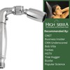 High Sierra® Solid Metal Handheld Shower Head, Lead-Free, with Built-In