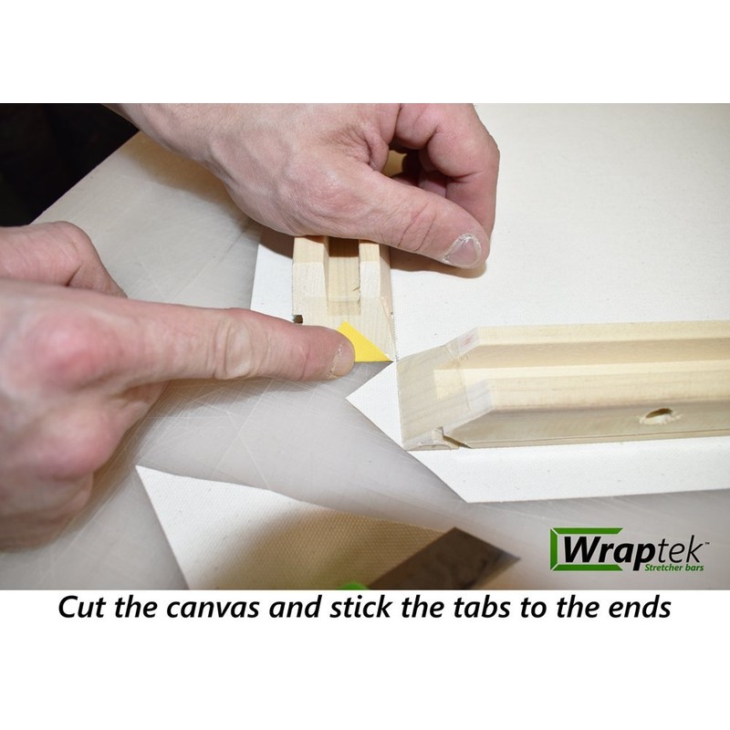 Wraptek- Canvas Stretcher Bars Frame 2 Bar Pack (30")