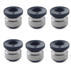 3D Printer Accessories Replacement Pneumatic Fittings for BambuLab X1/P1 Series - Quick Release PTFE Tube Connectors Easy Install (6)