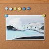 Mr. Pen- Decorative Push Pins, 80 pcs, 8 Unique Designs(Sky