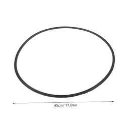 Baluue Barber Chair Rubber Gasket for Salon Chairs Floor Base -Resistant Design Use Beauty Salons and Barber Shops Easy to Maintain Rubber Accessory