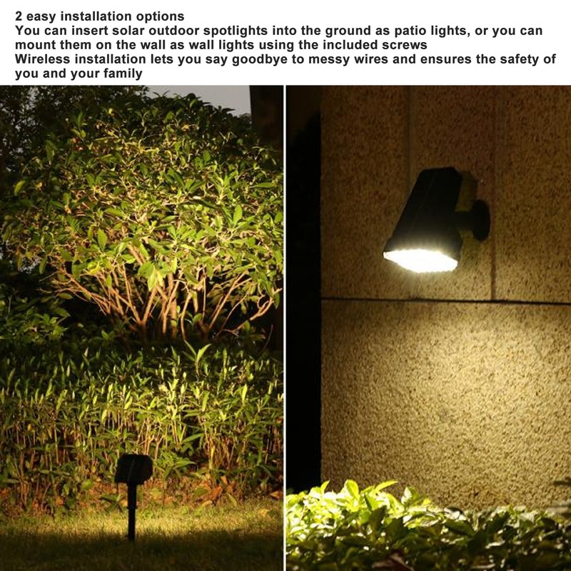 Solar Garden Lights Professional 24 LEDs IP54 Waterproof Solar Landscape