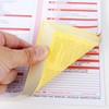 25Pack Inspection Forms and Stickers，Annual Vehicle Inspection Report，Annual Inspection Sticker，3-Ply