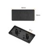 Rebower Single Hole Rectangle Aluminum Extrusion End Cap [for Aluminum