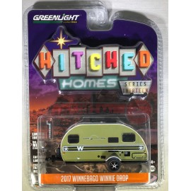 Greenlight 1/64 Hitched Home Series 13, 2017 Winnebago Winnie Drop Trailer