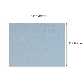 TA-VIGOR 15pcs 5000 Grit Sandpaper Sheet 9 inch x 11 inch, Electro Coated Silicone Carbide Sandpaper for Wet or Dry Use, Sander Sheets for Wood Metal Polishing