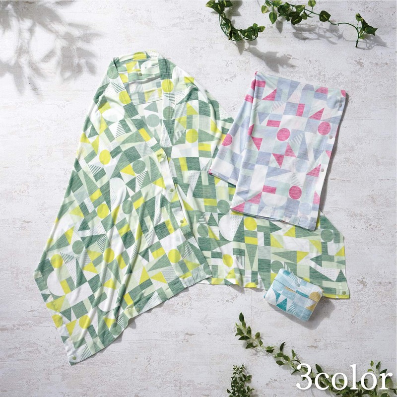 Elecom HCC-S21BU Cool Stole Touch Cooling Heat Protection Goods Ice