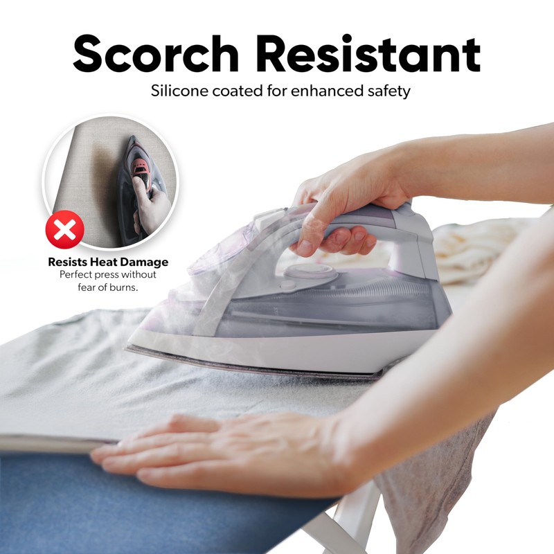 Home Intuition Extra Thick Ironing Board Cover and Pad Iron
