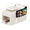 CAT5E RJ45 Keystone Jack, V-Max Series - White Color -
