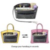 Soyizom Felt Handbag Organiser Bag in Bag, Inner Pockets for