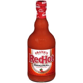Frank's RedHot Original Hot Sauce, 23 fl oz (Pack of 12) - One 12 Pack of 23 Fluid Ounce Bottles of Original Cayenne Pepper Hot Sauce, Great for Tabletop