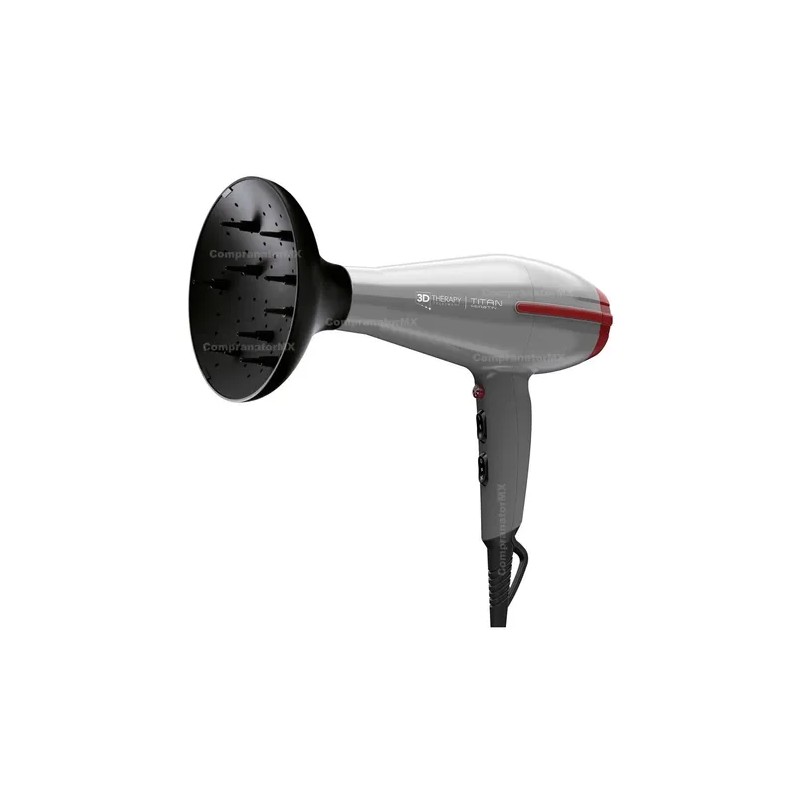 Secadora Cabello Profesional Tempo 3d Titan Keratin Motor Ac