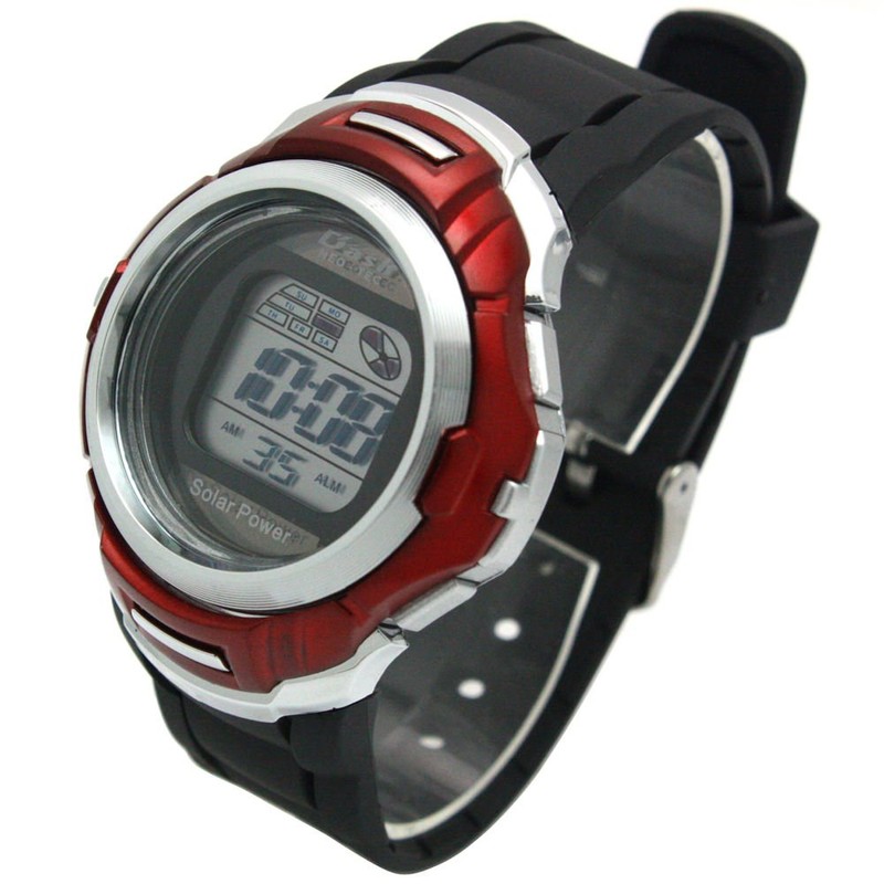 Arias AD06717-SOL-11 Men's Watch, Solar Digital Dash, Waterproof, Multi-functional, Urethane